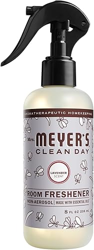 Miniatura 152 de Mrs. Meyer's Clean Day - Ambientador en espray, atomizador sin aerosol infundido con aceites esenciales, albahaca, 8 onzas líquidas