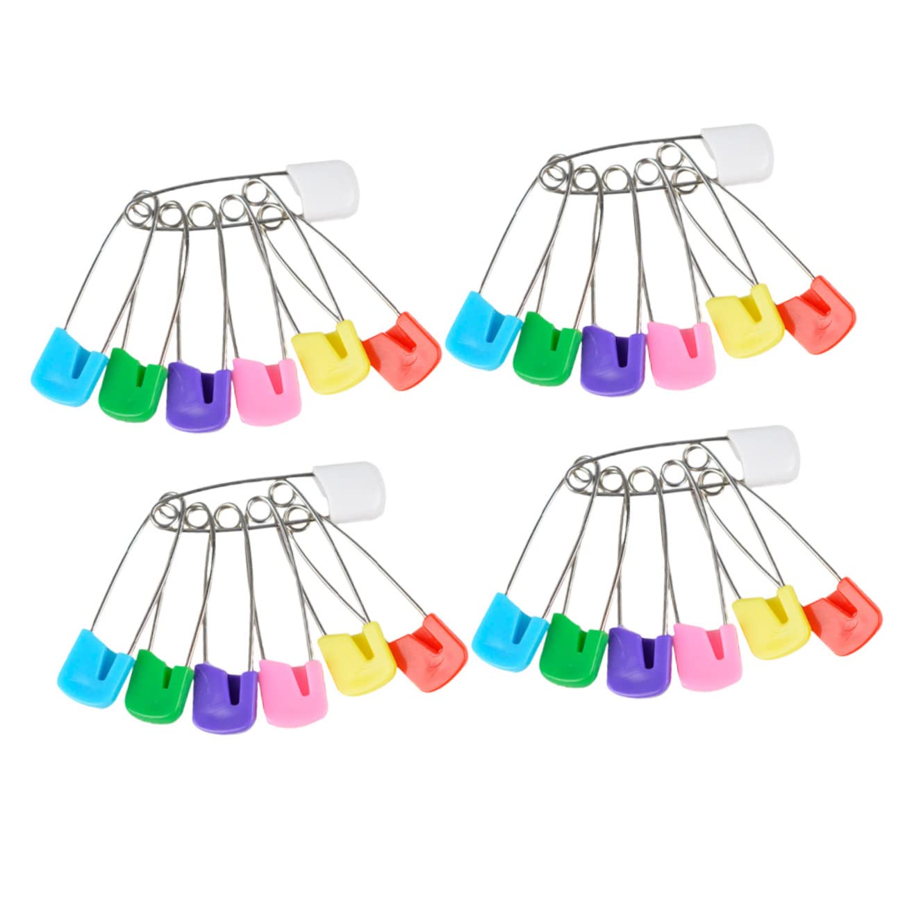 STOBOK 250stücke Sicherheitsnadeln Für Windeln Langlebige Anstecknadeln Verstellbare Und Farbenfrohe Für Babywindeln Und -handwerksprojekte Zufällige Farben