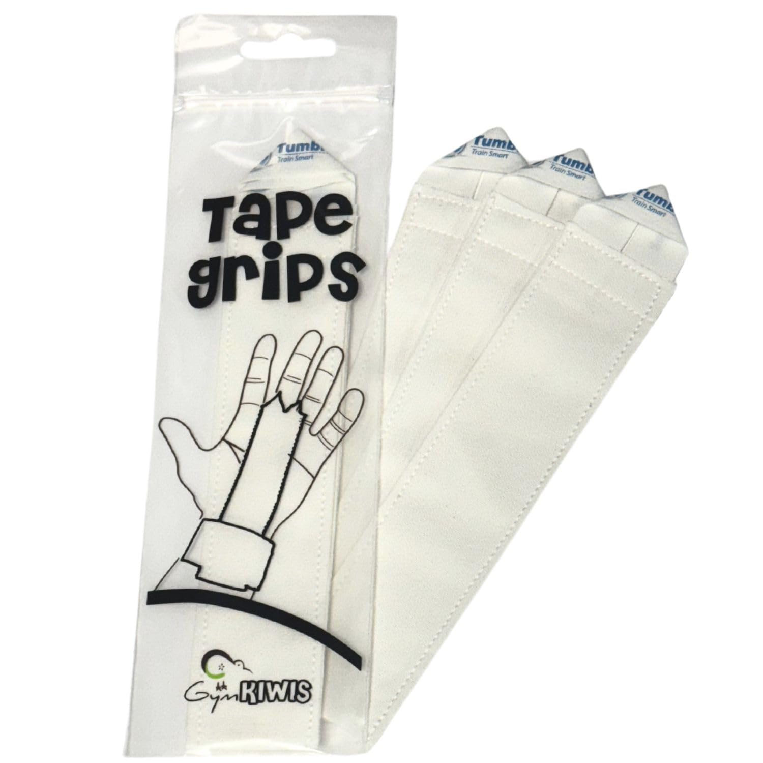 Tumbl Trak GymKiwis Tape Grips: Durable & Reusable Rip Guards for Gymnastics Bars, Reduces Irritation