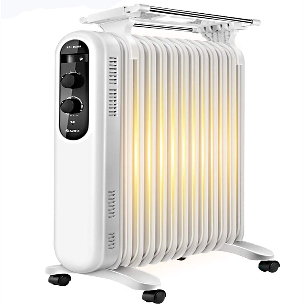 Jiewen Panel Heaters, Small Air Conditioning Fan Heater, Oil Filled Cooler,  Evaporative Humidifier Box, U-Shaped Double Tube, 110V/220V, White :  Amazon.de: Home u0026 Kitchen