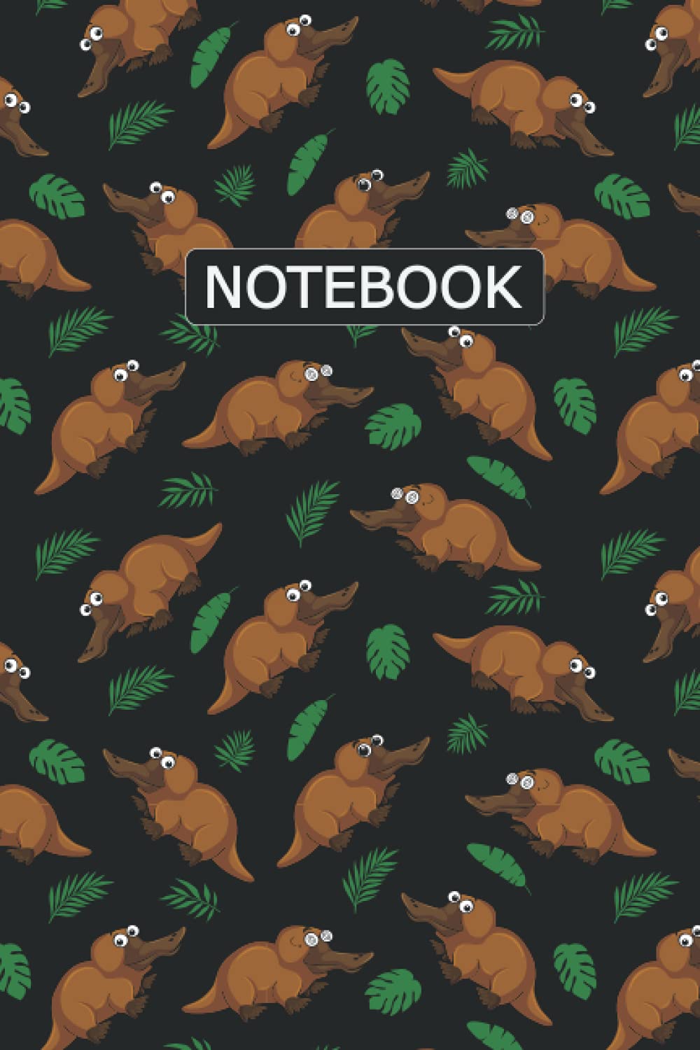 Platypus Notebook: Platypus Lovers Blank Lined Journal Notebook for Men Women Girls and Kids Gifts