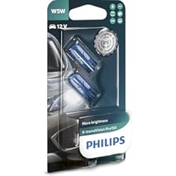 Bombillas Para Tablero Coche Philips X-tremeVision Pro150 W5W bombilla de señalización, blister doble