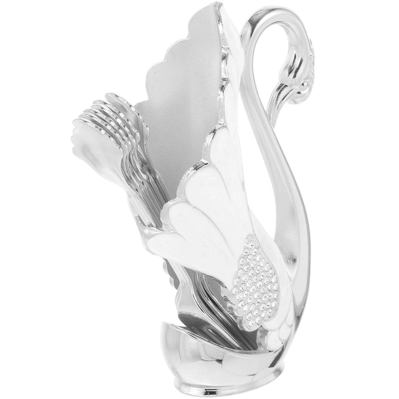 Support fourchette cygne fini le desordre des couverts sur la table