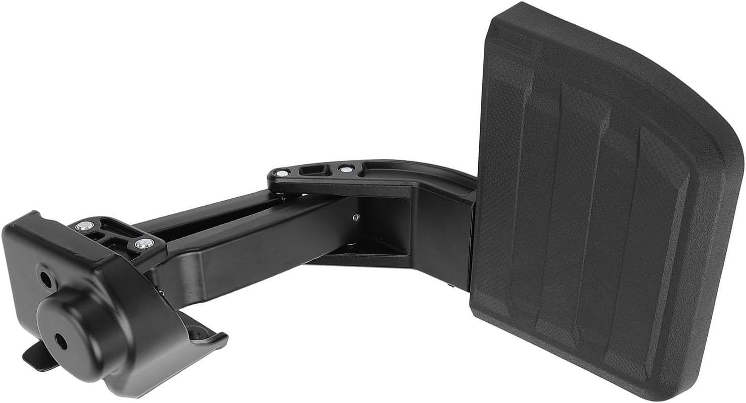 Sonew Retractable Bumper Step Rear Bed Step, Metal Tailgate Bedstep Replacement for 2024 and Later, Easy Access for Pickup Truck with High Strength Material, Supporting Up to 300 lbs