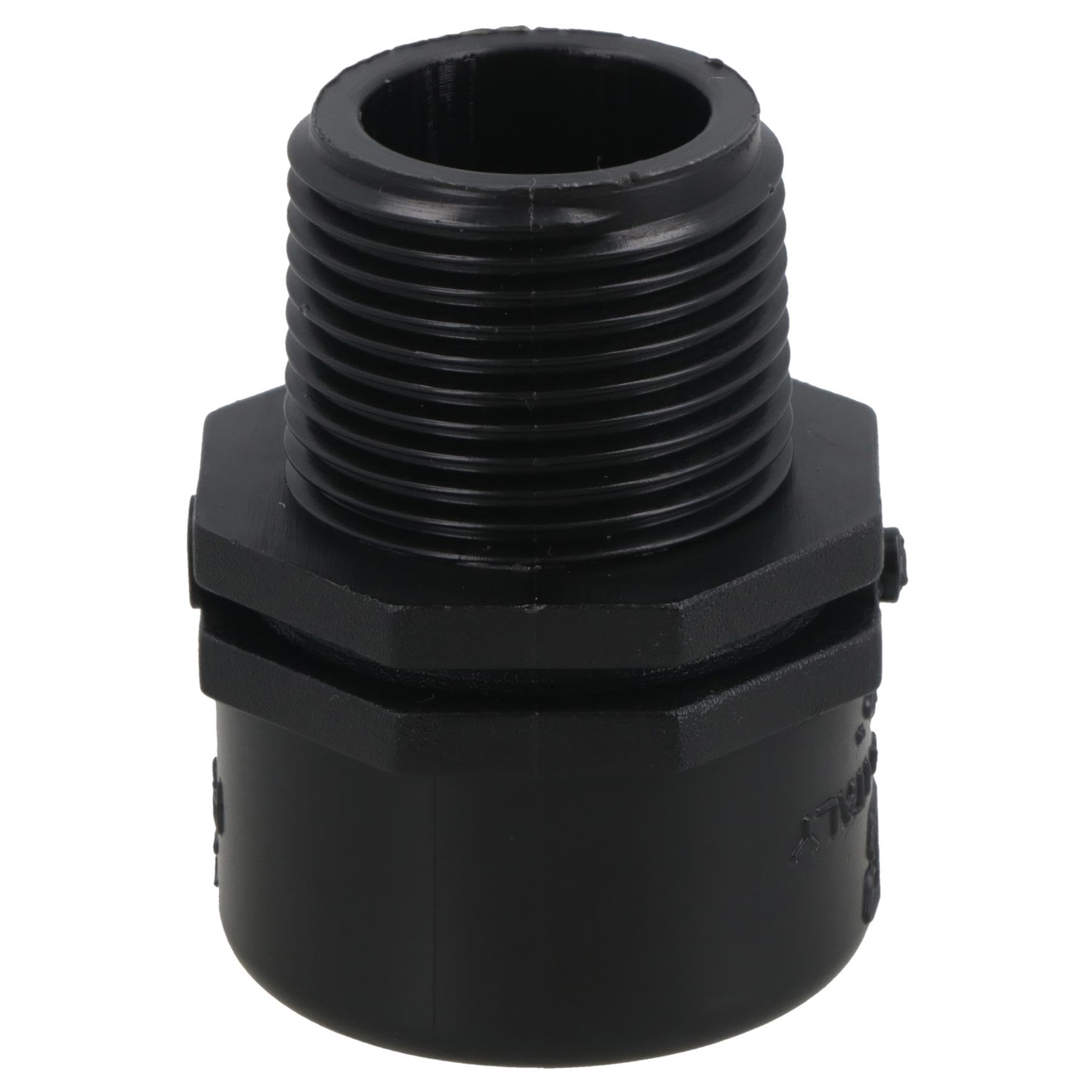Polypropylene PP Threaded Reducing Socket Male – Female 3/4in – 1/2in BSP 1pc
