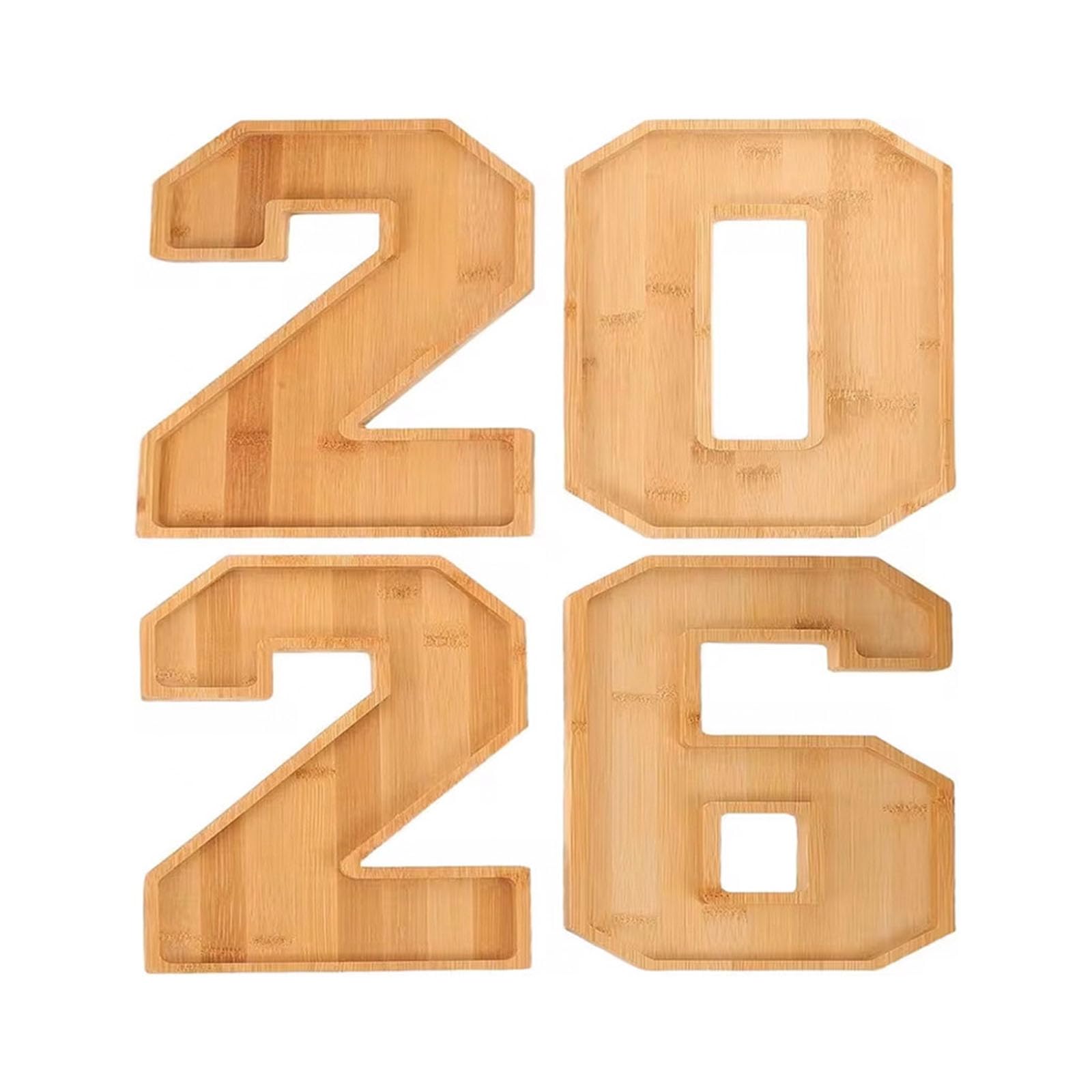 Buxuaaaa Handcrafted 2026 Graduate Celebration Tray for Desserts Display and Decorative Use Celebration Artifact Celebrations and Photo Props