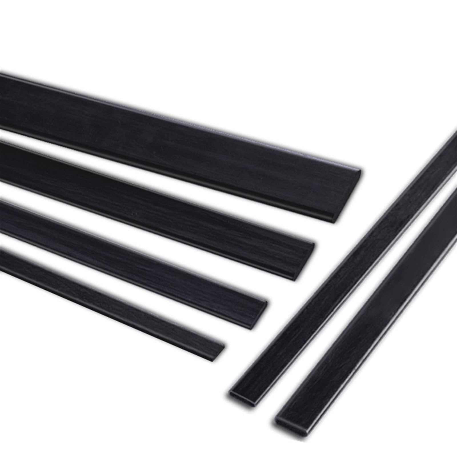 Arkusz z włókna węglowego, 20 szt. Lekkich arkuszy z włókna węglowego 500x(0,5-2) x(2-6) Mm do multicoptera RC Quadcopter(500x1x5mm 20pcs)