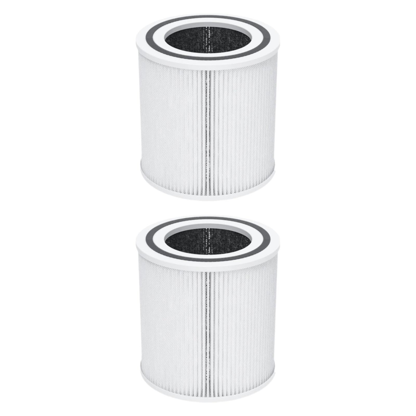 2 Piezas Purificador de Aire Purificador de Aire de filtración de filtración Piezas de Filtro HEPA para hogar