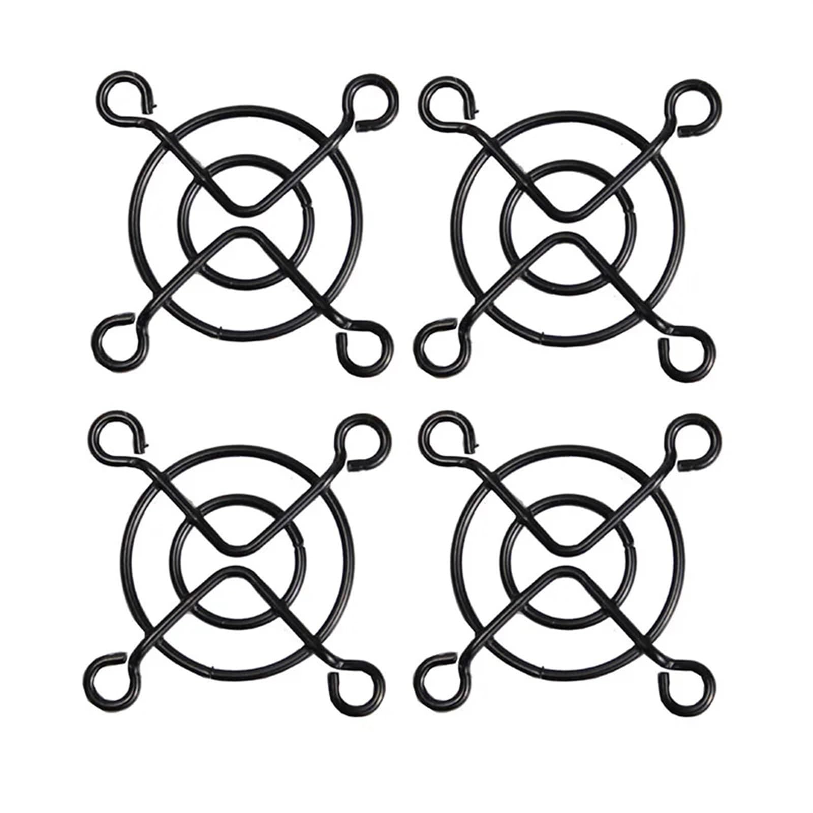 10 Pz 40 MM Nero Metallo Acciaio Ventola Protezione Finger Guard Griglia Net 40X40 MM 4 CM Griglie for ventole