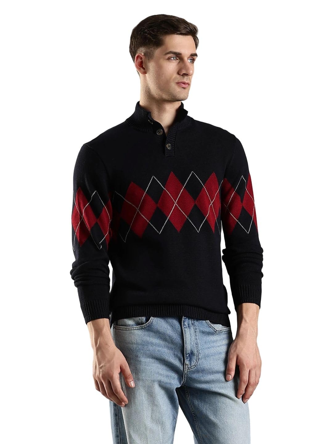 tommy hilfiger Regular fit Cotton high-Neck Pullover-picture-44