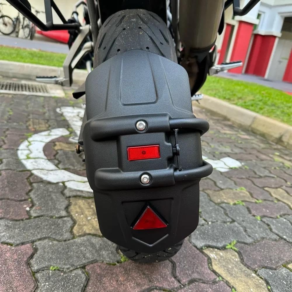 Wheel Fender Splash Guard for CRF1100L for CRF1000L for Africa for Twin for CRF1000 for CRF1100 L for CRF 1100 L 1000 L Rear Accessories Fender Splash Extender(Black A)