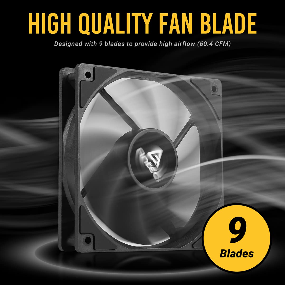 Antec PWM PC Fans, 120mm Fan, 4-pin PWM High Performance Case Fans, 12V 4-pin PWM Connector, Computer Fans with 1600 RPM, P12 Series 5 Packs : Electronics