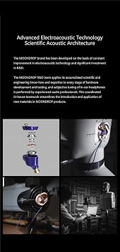 Moondrop Starfield 2 Earphone Dynamic Driver With Lithium-Magnesium In-Ear Headphone with 0.78 2Pin Cable