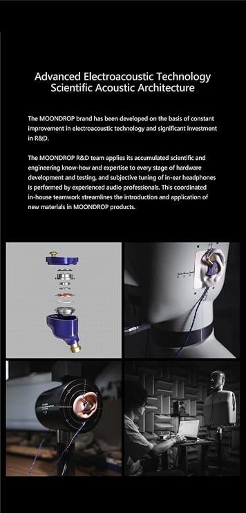 Moondrop Starfield 2 Earphone Dynamic Driver With Lithium-Magnesium In-Ear Headphone with 0.78 2Pin Cable