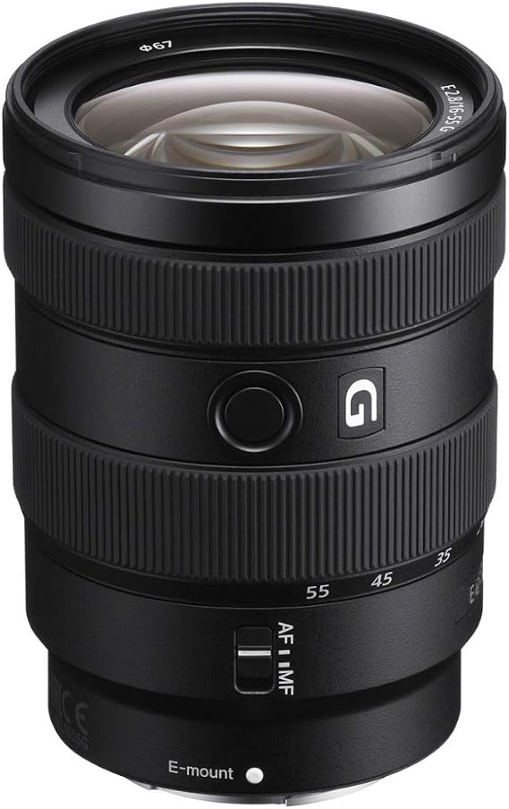 Sony E 16-55mm f/2.8 G Lens Bundle with Software Suite, Lens Cleaning Kit, and 64GB Extreme Pro SDXC UHS-I Memory Card (4 Items)
