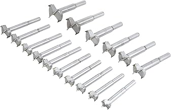 Broca Forstner, broca de furo, 16 peças, durável para madeira, ferramenta de carpintaria e artesanato