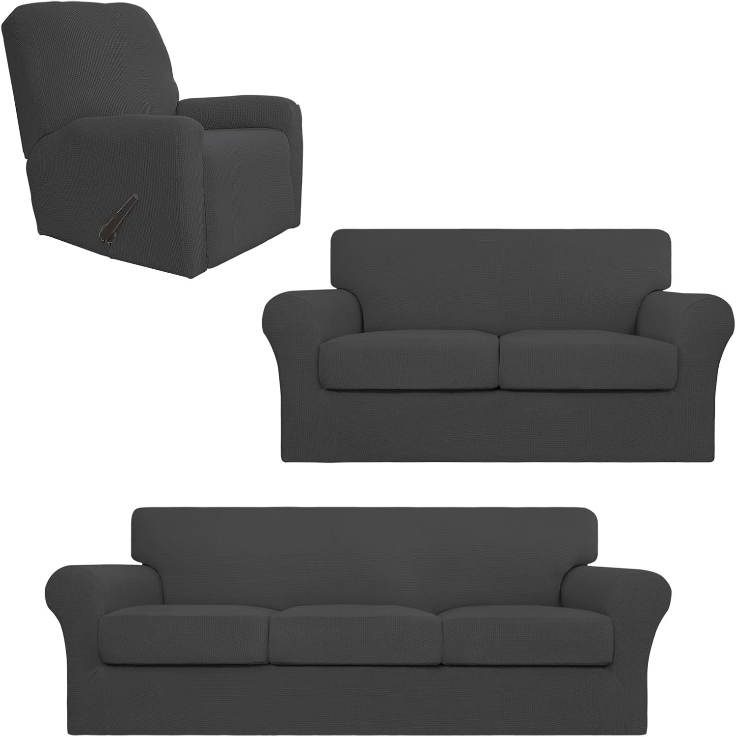 Easy-Going Product Bundles Stretch Loveseat Cover，Sofa Cover，Recliner Cover