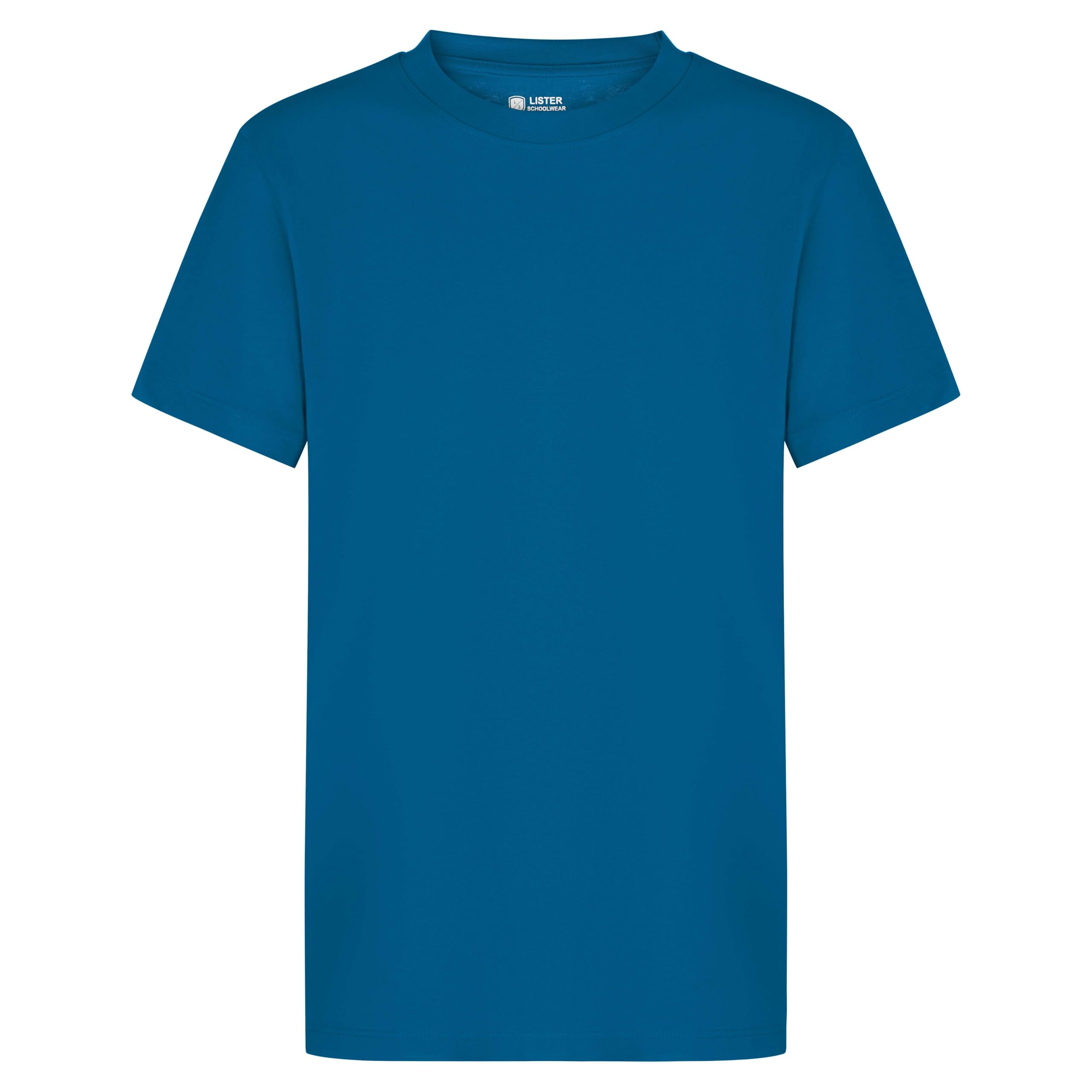 Ages 1-15 Kids Plain Blank T-Shirt Tee Shirt 100% Cotton Boys Girls Childrens Softspun Unisex School Uniform P.E. Gym — view 22