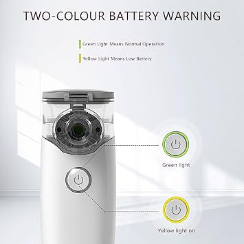 Veterinary Atomiser, Microgrid Nebuliser Equipment For Pets, Cats And Dogs,Friendly Compressor Nebuliser