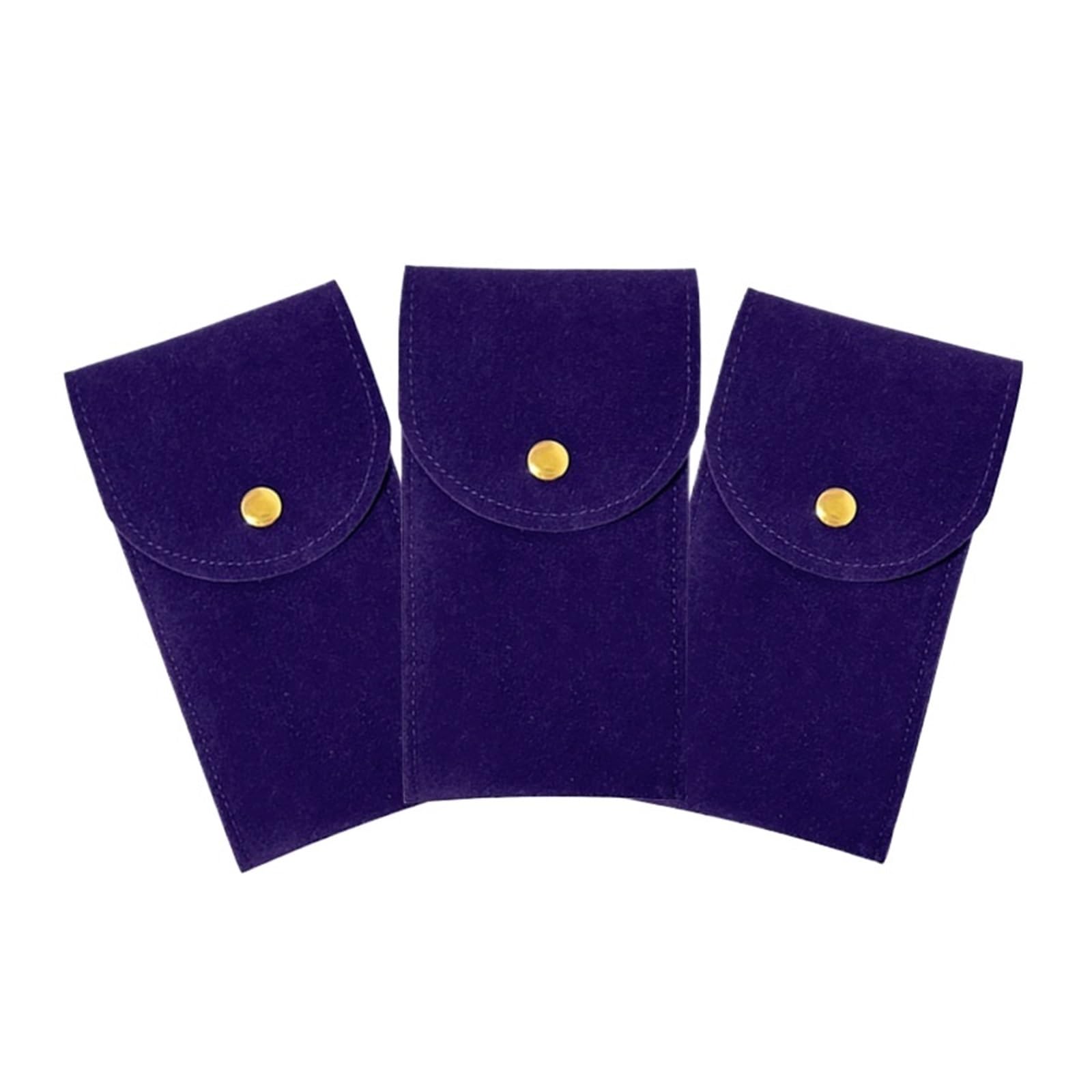 Xi Yu 1/3pcs Multi-color Flannelette Watch Travel Pouch