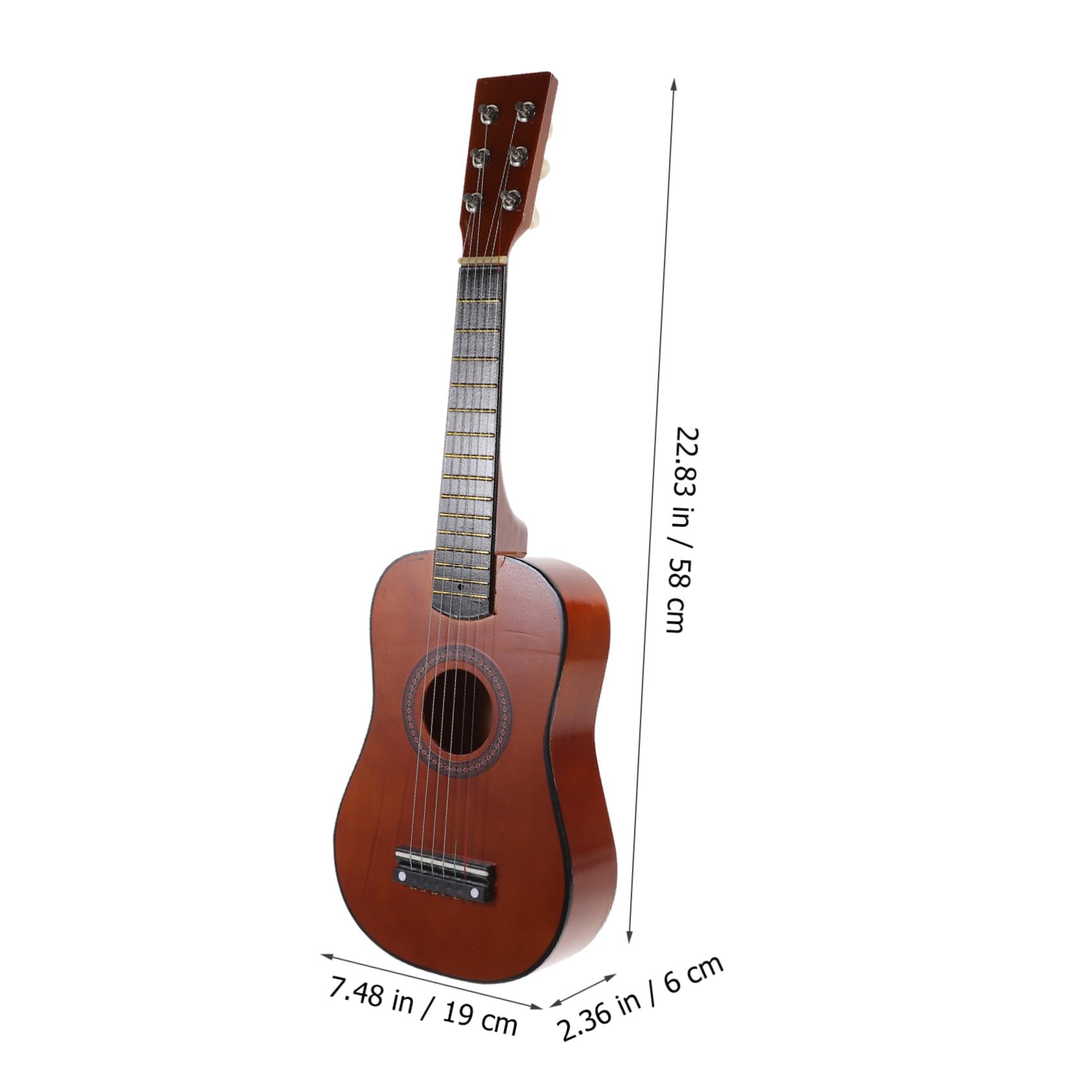 23 Juguete de Madera de Pulgadas Guitarra para Niños Principiantes