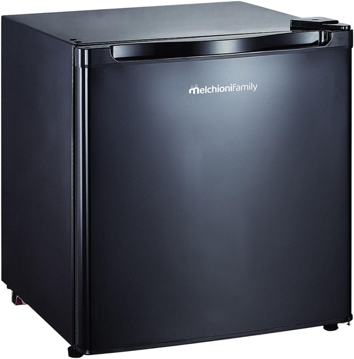 Familie Melchioni | Mini-Kühlschrank mit Kompressor 46L mit mechanischer Steuerung, 6 Temperaturstufen und extra Frischefach, kompakt, leistungsstark und effizient [Energieeffizienzklasse E]