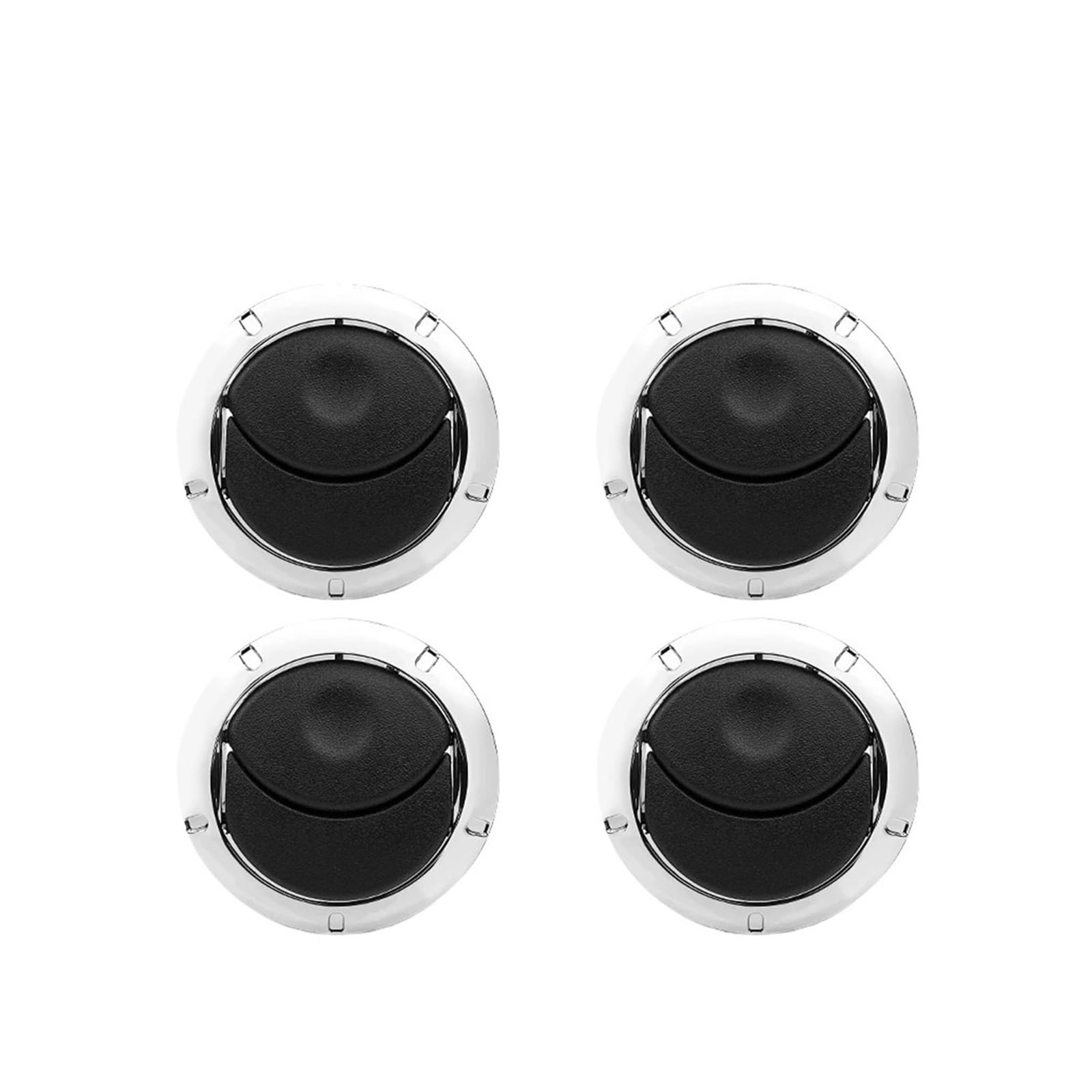 Vkvzgprarw 4Pcs Sliver For Nissan Nv400 2010-On 8200464605 687606360R 1/2/4Pcs 8200212480 Sliver Car Air Conditioning Vent Car Dashboard Air Vent(4Pcs Sliver)