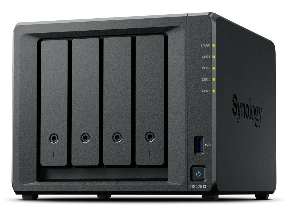 【美品・動作確認済】Synology DS425+ 4ベイNAS 正規代理店品 Amazon.co.jp: Synology DiskStation DS425+ NAS 4-Bay 3.5インチ