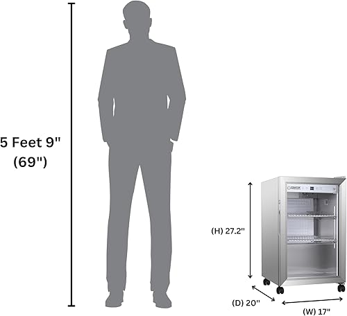 Miniatura 3 de Equator 2.3cf Refrigerador al aire libreinterior IPX4 SS incorporadoFS 85 latas silenciosas 42dB