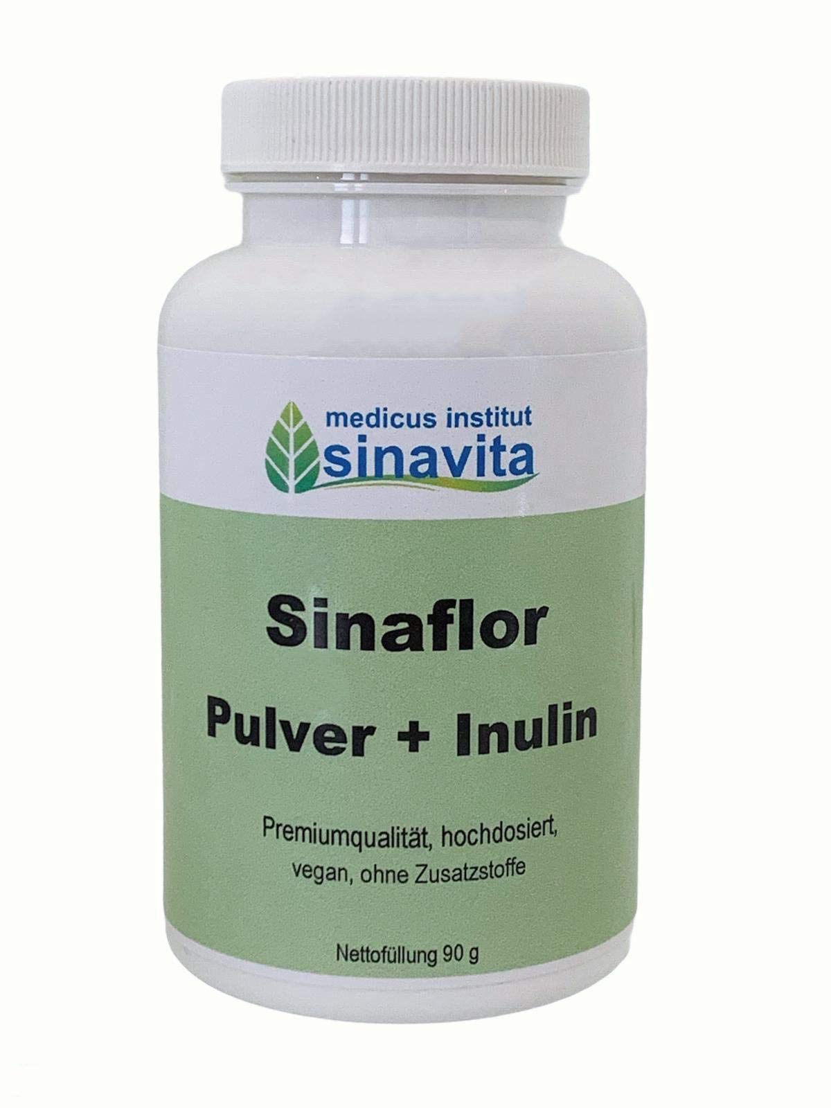 Sinaflor Pulver + Inulin, 90 gr. Pulver von Sinavita