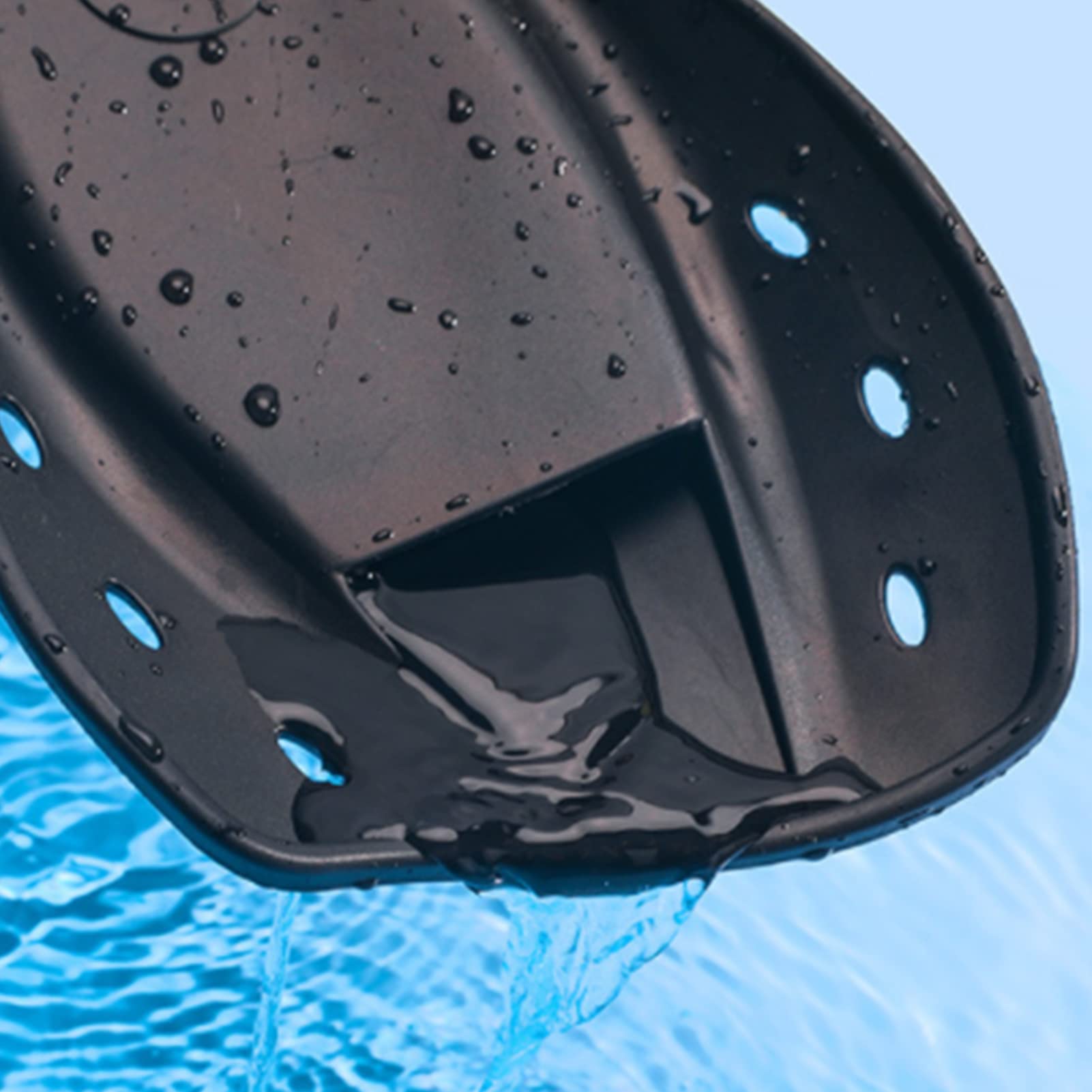 Palmes Courtes, Confortables, réglables, Douceur modérée, entraînement à la Natation, Palmes Courtes, Bords Plus Lisses pour la Natation, la plongée, la plongée en apnée