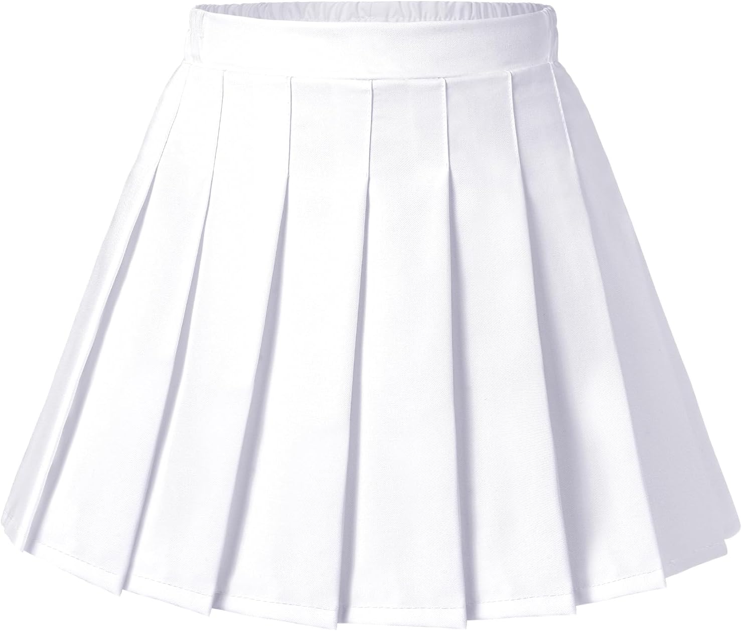 KEREDA Girls Pleated Mini Skirt High Waist Tennis School Uniform Skirts 4-14 Years