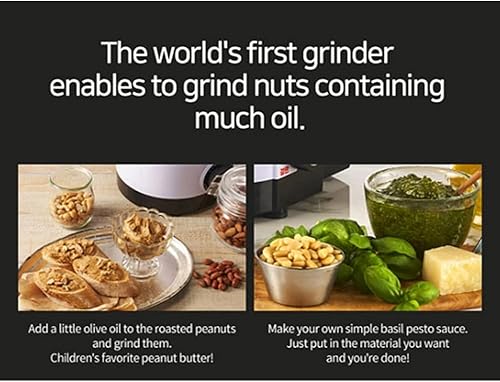 Miniatura 5 de Homemill Millstone 5 en 1 amoladora mezcladora extractor exprimidor sin cuchilla sin tornillo 220 V 270 W