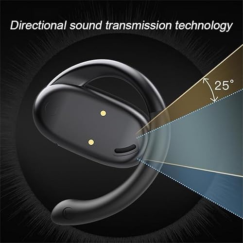 Miniatura 5 de Auriculares Bluetooth OWS abiertos con sonido envolvente 3D 2024, reducción de ruido inalámbrica para colgar con sonido envolvente 3D, auriculares