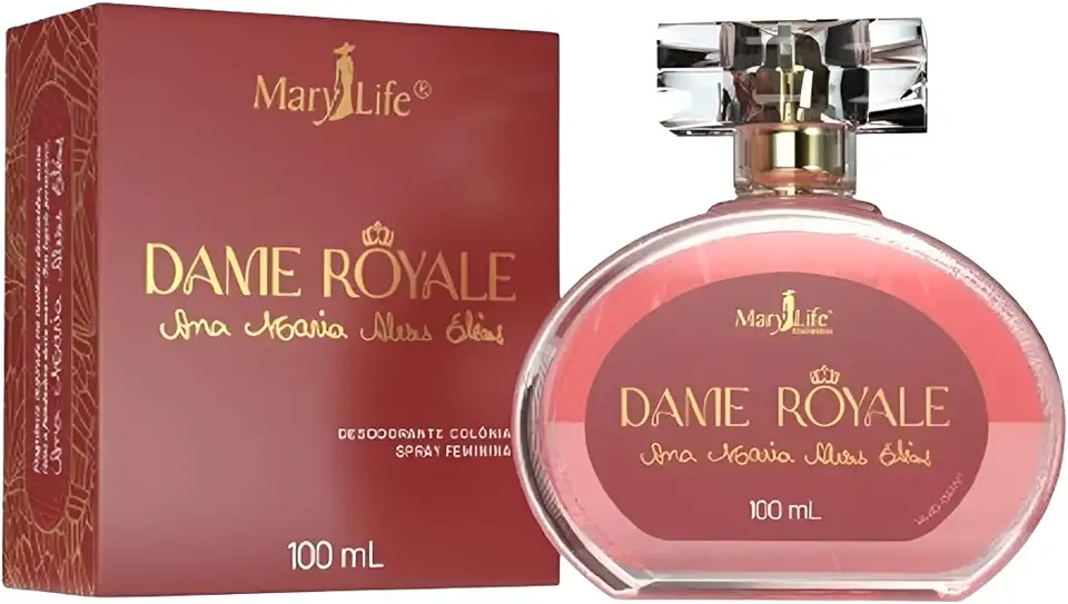 Perfume Colônia Feminino Dame Royale 100ml Mary Life