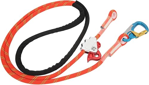 Fydun Cordón de escalada, posicionamiento de otoño flip line árbol cuerda de escalada ajustable para alta altitud Ope ion