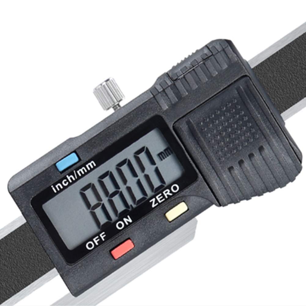 Trusquin, 0-150Mm Métal Vernier Mesure Affichage LCD Alimentation Travail Du Bois Étrier Scriber Batterie Pour Boiseries Outil De Mesure