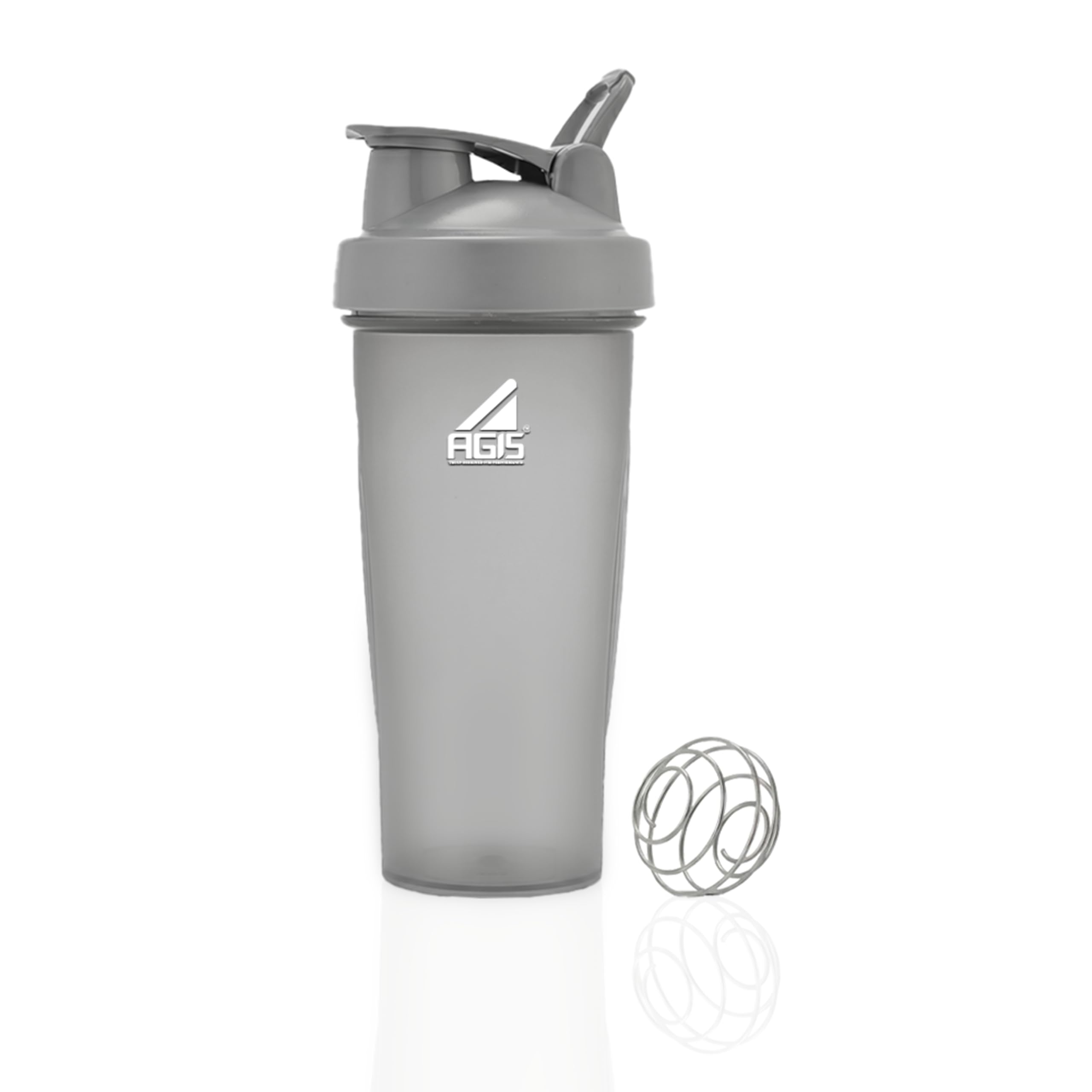 AGIS Champion Gym Bottle for Protein Shake 100% Leakproof Guarantee Protein Shaker Sipper Bottle, Ideal for Protein, Pre Workout and BCAAs for Men & Women, 700ml Capacity, BPA Free (Grey)-image-24