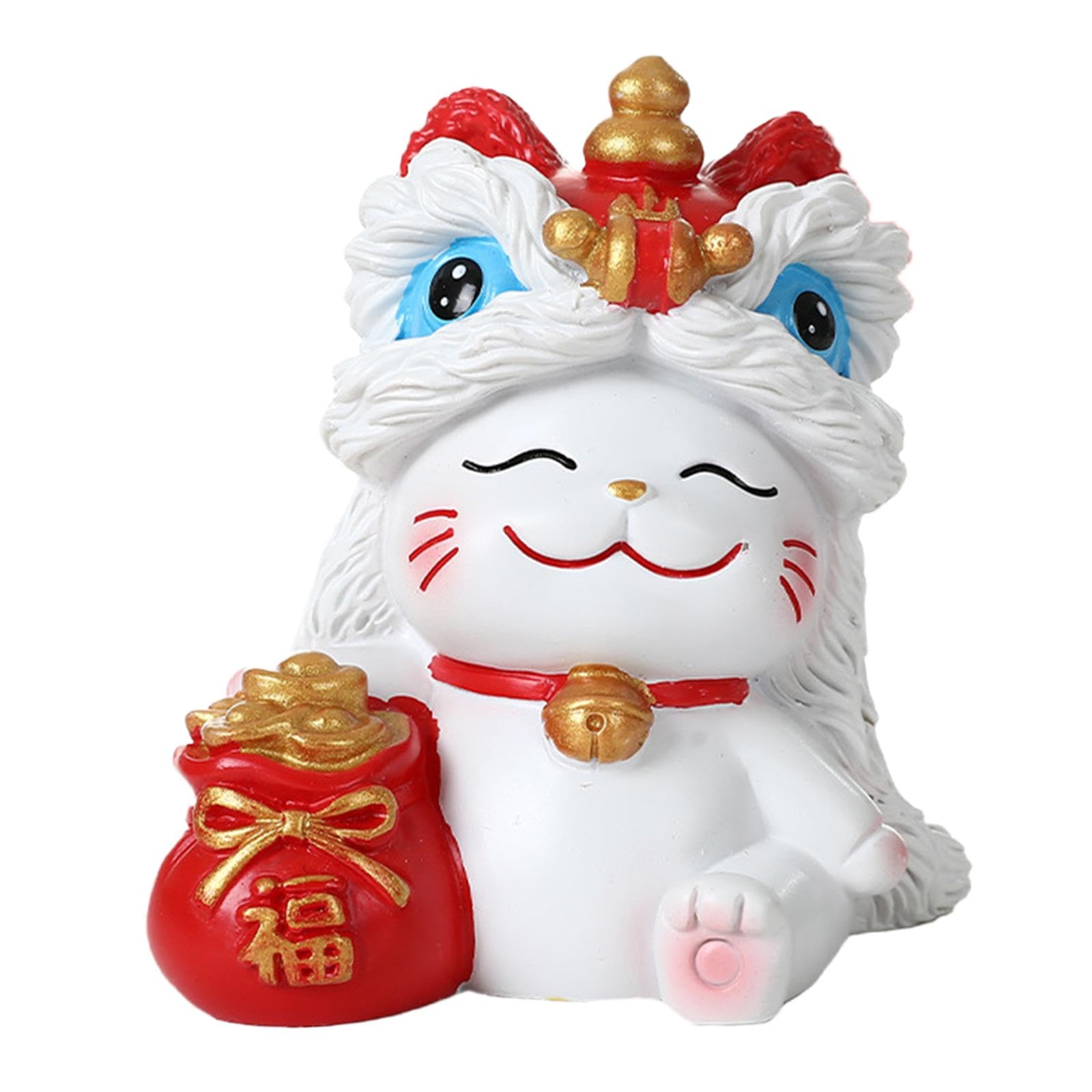 Figurine miniature chat chanceux CLSDRZC le cadeau déco idéal