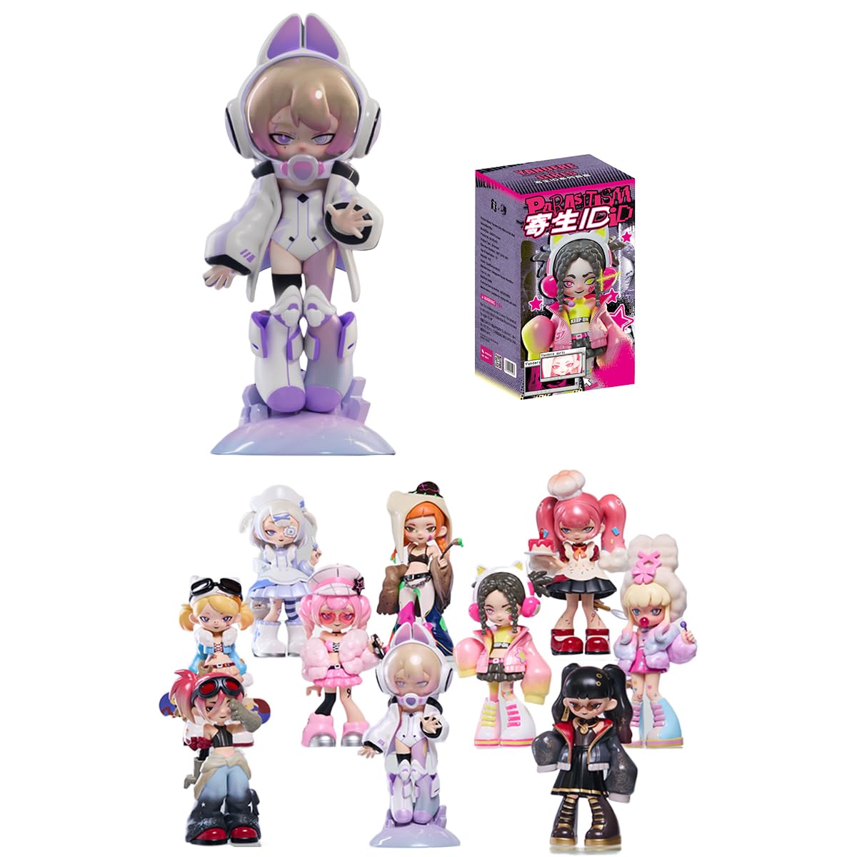 Amazon.co.jp: HiPlay MR.BONE ヤンデレガール 寄生ID＆多重人格 単品