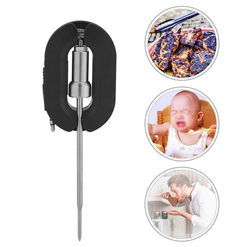 Smart BBQ Grillthermometer – verbesserte Edelstahlsonden sicher im Freien zu lassen Grill-Fleisch-Räucher – Fernalarm