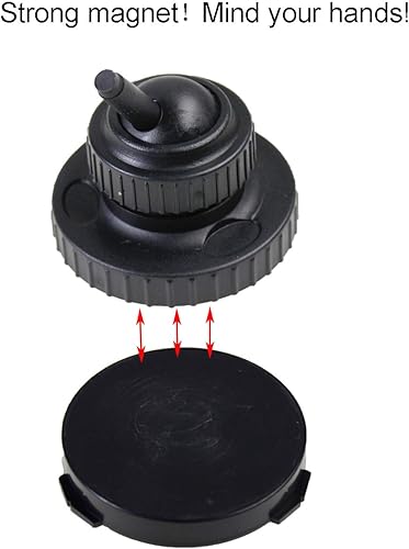 Miniatura 6 de AQUANEAT Bomba de circulación Wavemaker para acuario, cabezal de alimentación de tanque de peces de 800 GPH, bomba de agua sumergible, base magnética