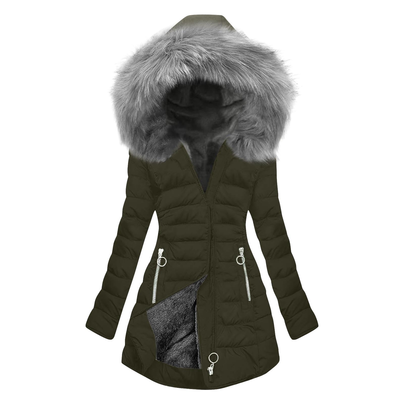 Piumino Donna 100 Grammi con Zip Invernali Piumino Lungo con Cappuccio Ripiegabile Giubbotto Imbottito Trapuntato Giacca Invernale Elegante Piumini Richiudibile a Maniche Lunghe Ultraleggero Taglie
