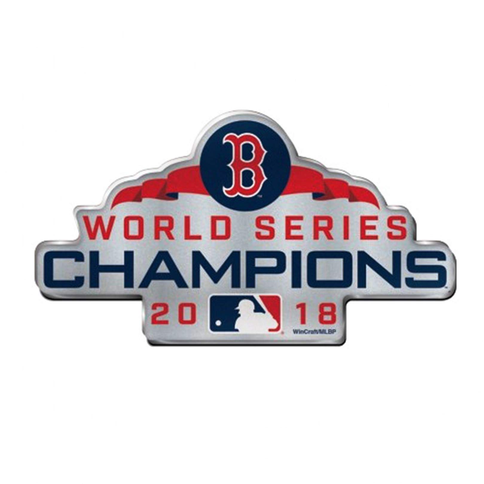 Stockdale Red Sox World Series Champions Premium Acrylic Auto Emblem Raised Decal Baseball