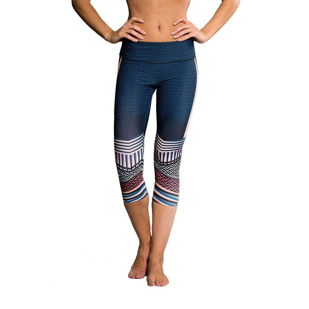 Onzie Yoga Graphic Capri 241 Empire (Small/Medium, Empire)