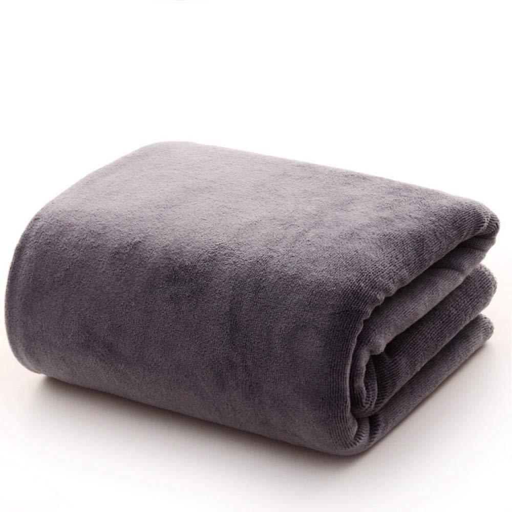 Ensemble De Serviettes De Bain Serviette De Bain, Salon De Beauté en Coton, Lit Spécial pour Hommes Et Femmes Adultes, Absorbant Doux Et Épaissi Super Serviette Gris Extra Épais 120X200Cm