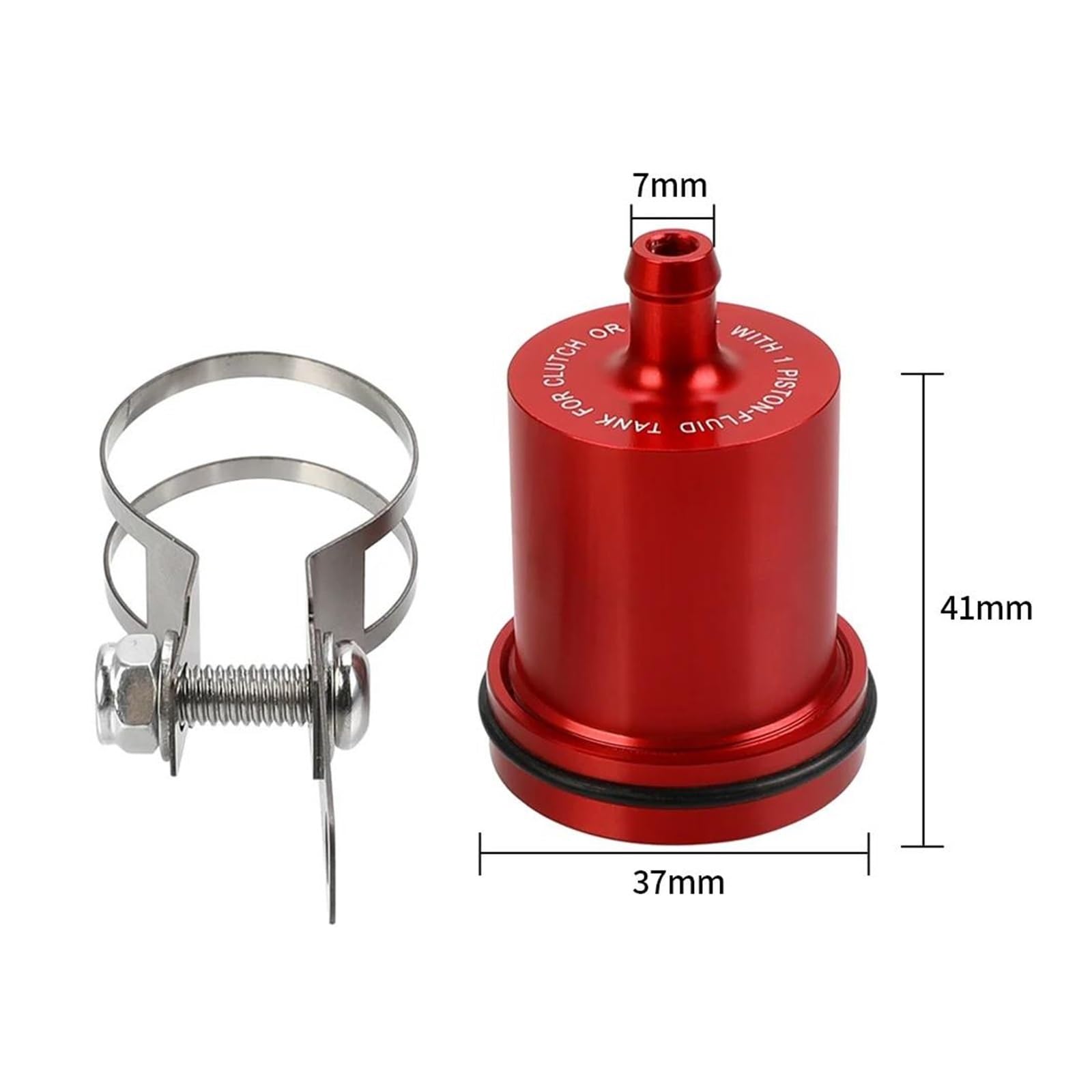 Vaschetta Olio Freni Coppa Olio Per BM&W R 1200 GS LC R1200GS R 1200GS ADV Collegamento Del Serbatoio Del Liquido Dei Freni Posteriore Staffa Del Tubo Flessibile Del Carburante Del Freno Coperchio Del