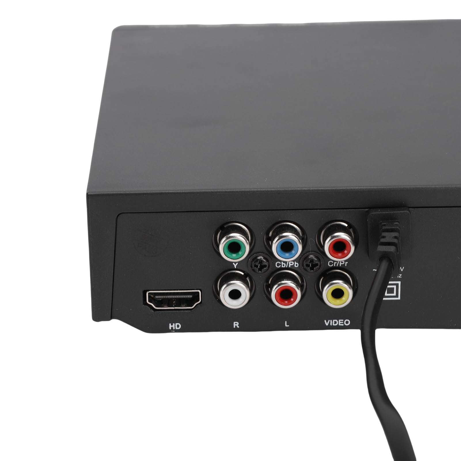 Jectse Odtwarzacze DVD do Telewizorów ze Złączem HDMI, Kompaktowy Odtwarzacz CD/DVD do Telewizorów Smart TV, klarowność HD 1080P, Inteligentne Sterowanie Odtwarzaniem, Odtwarzanie (wtyczka UE)