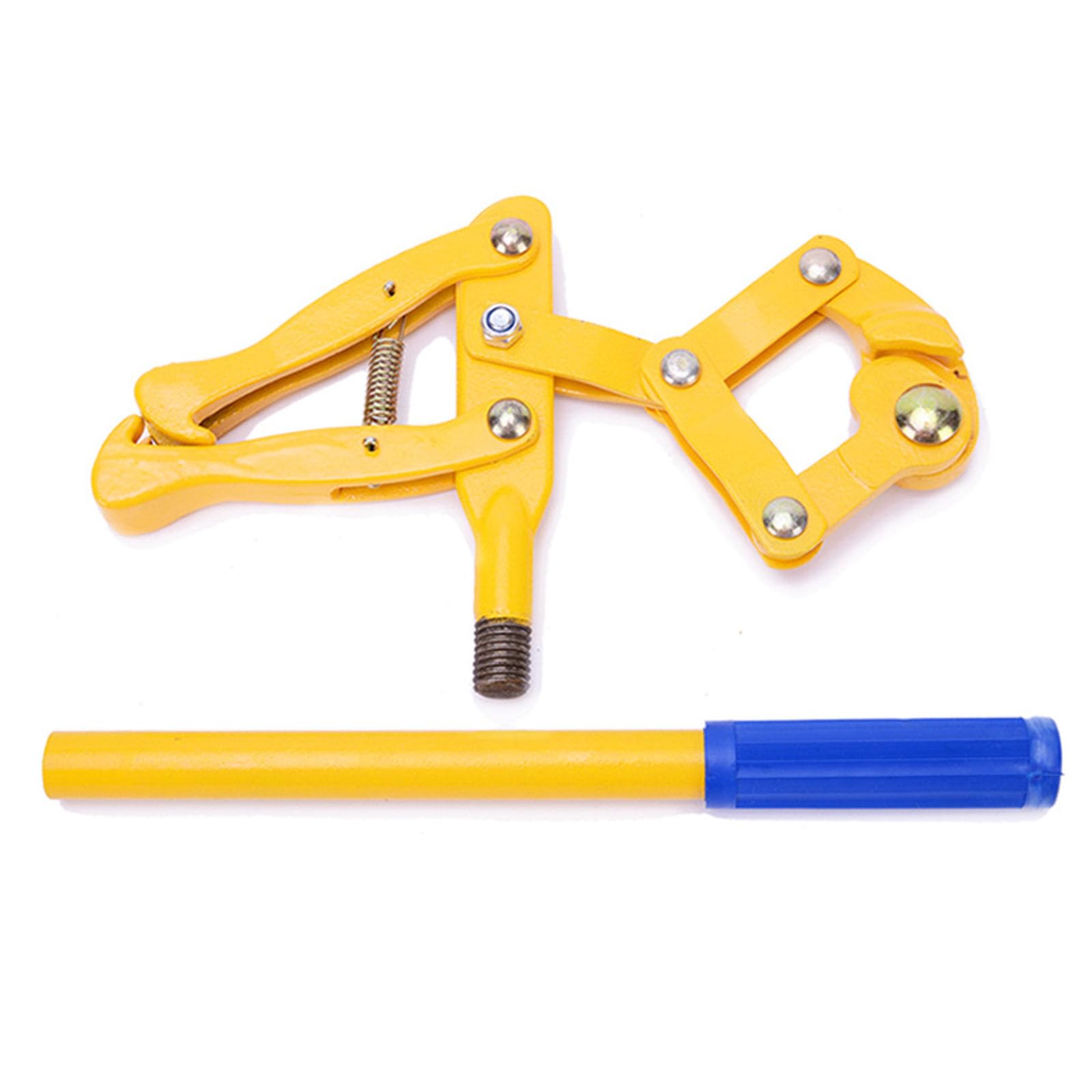 Duty Chain Link Zaunwerkzeug 2200LB Spannung, 1, 2 m Stahlkette für Drahtgeflecht und Gartenverstärkung, Zaunspanner, Werkzeug, Spanner, Drahtspanner, Verbindungswerkzeuge