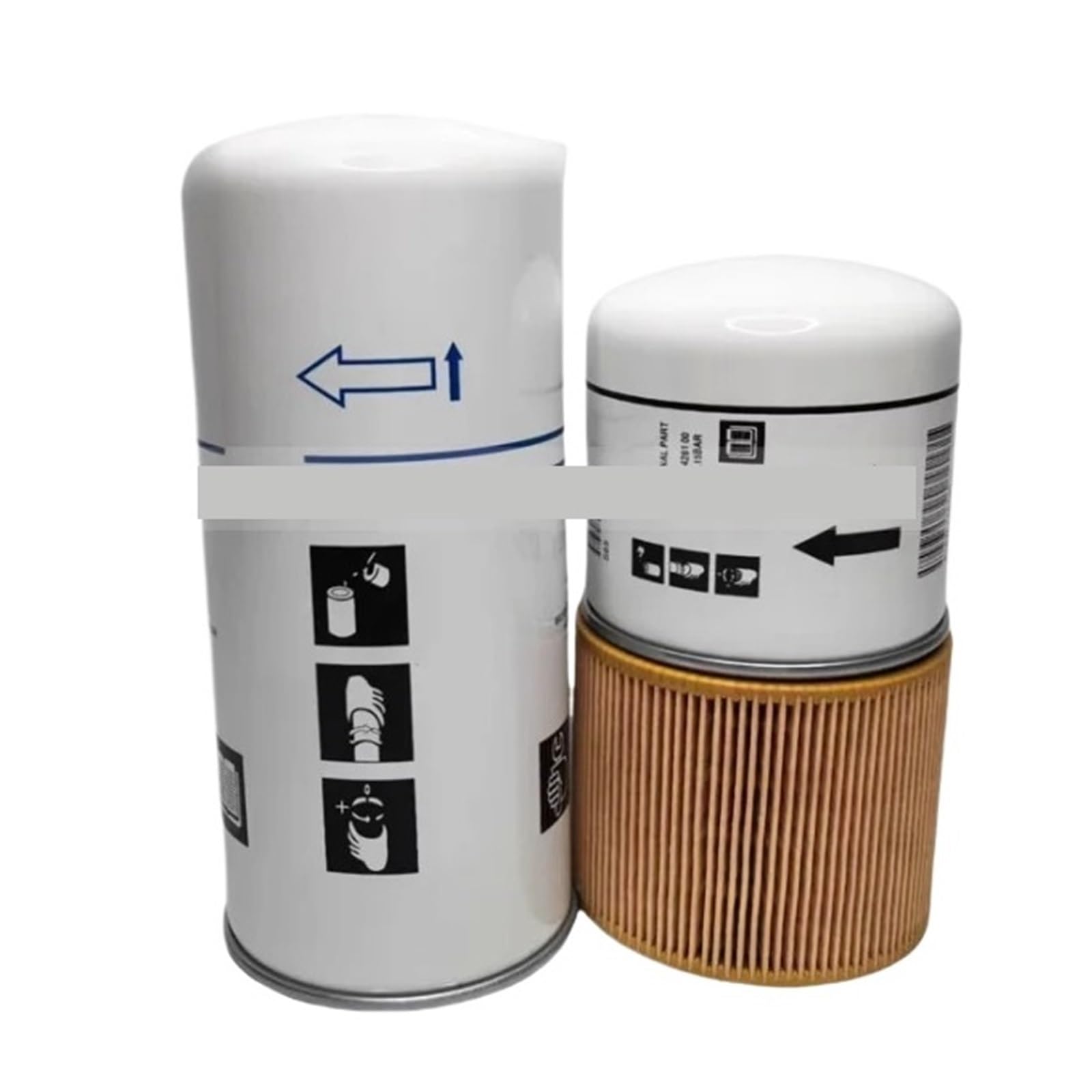CLEUFWKO 1pcs Filter/Separator Kit 2901200610 for Air Compressor GA11FF GA11VSD GA7 2202929400 2202929450 1092200281 1613900100 1625426100